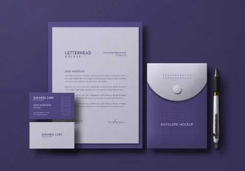 corporate stationery design
